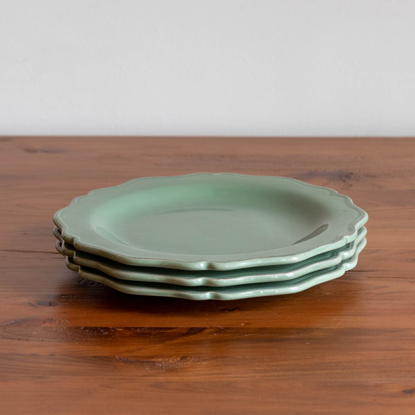 Carter Dining Plates in Green