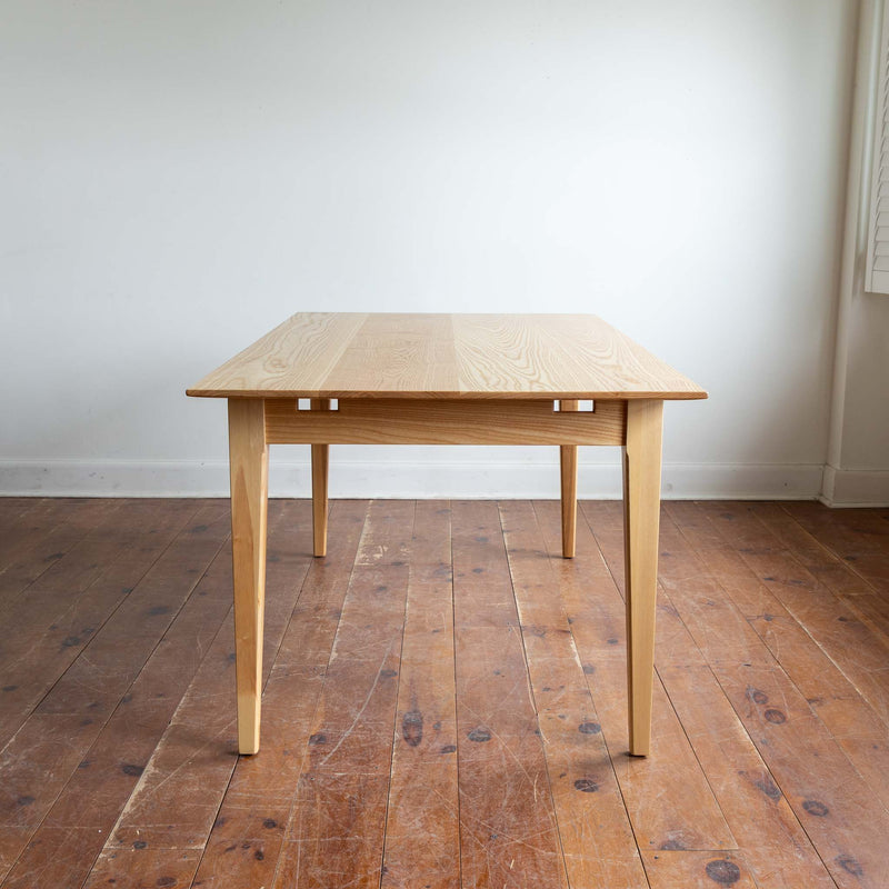 Edward Table & Six Whittaker Chairs in Clear Ash