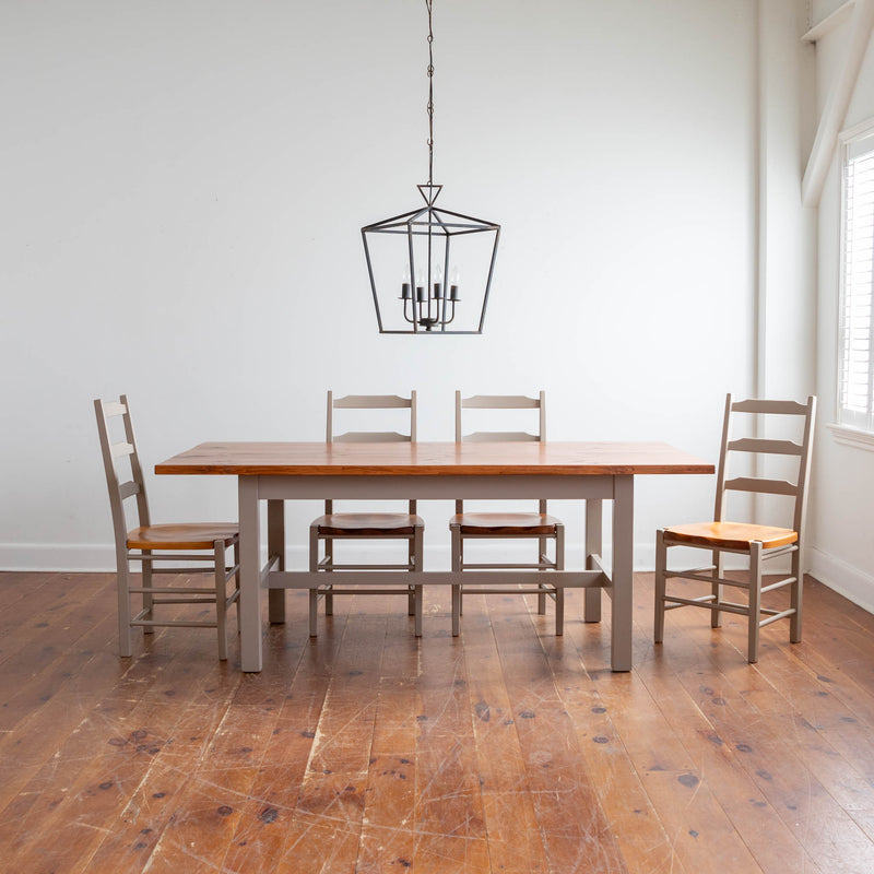 Kaladar Table & Six Highland Chairs in Grey/Williams