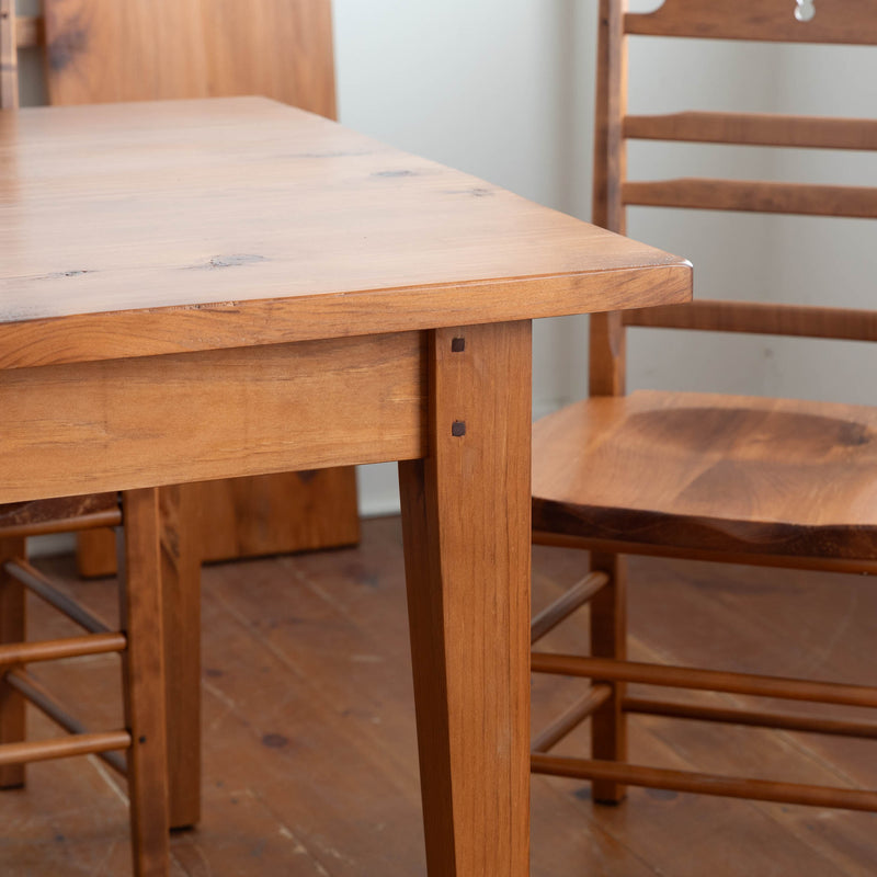 Marlowe Table & Six Wolf Chairs in Williams