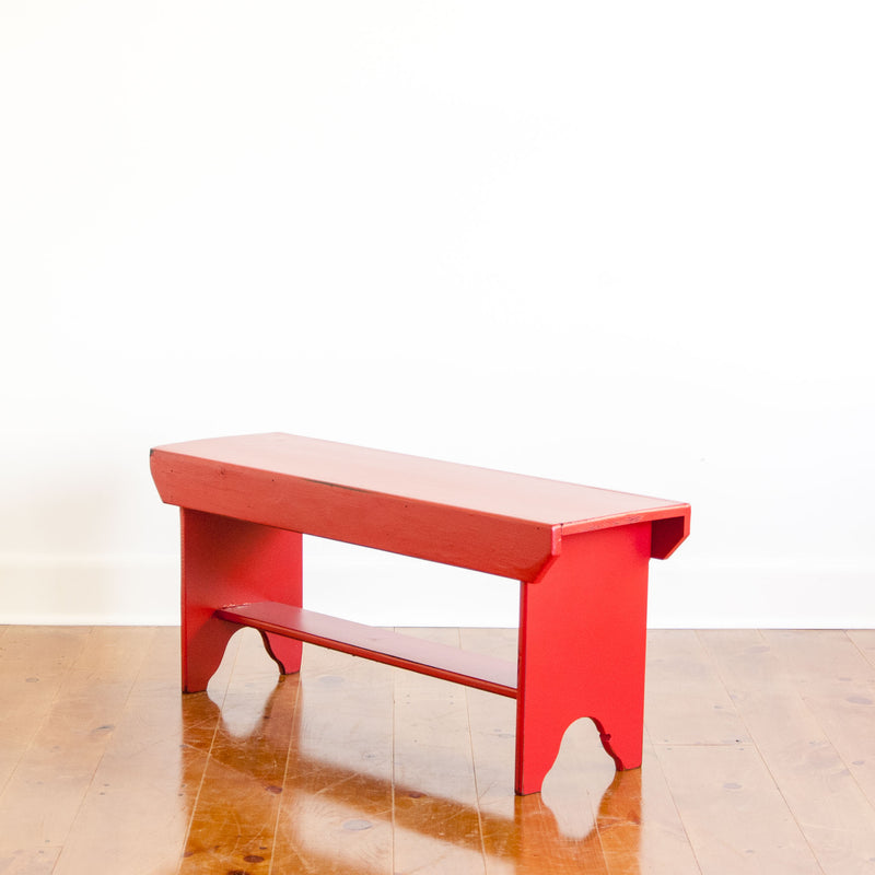 Bucket Bench in Red
