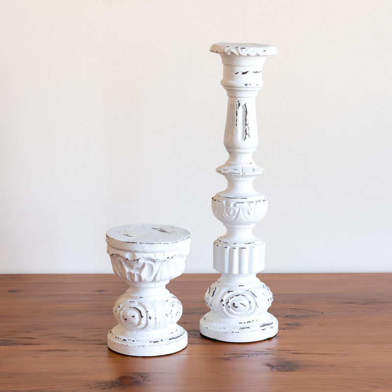 Candle Stand Set - Ivory