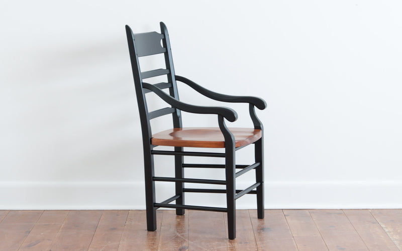 Hunt Arm Chair in Black/Williams