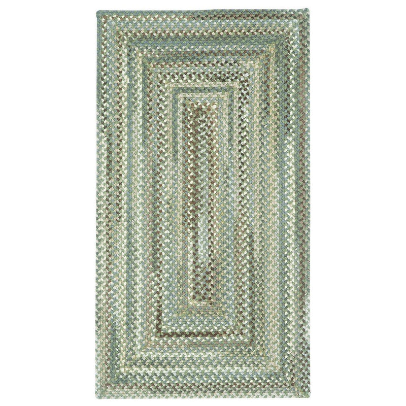 Miles Rug in Cypress Green