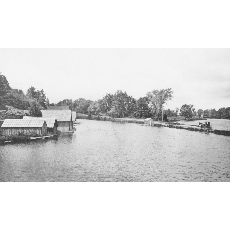 Vintage Ottawa Print: Rideau Canal