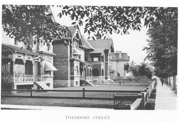 Vintage Ottawa Print: Theodore Street