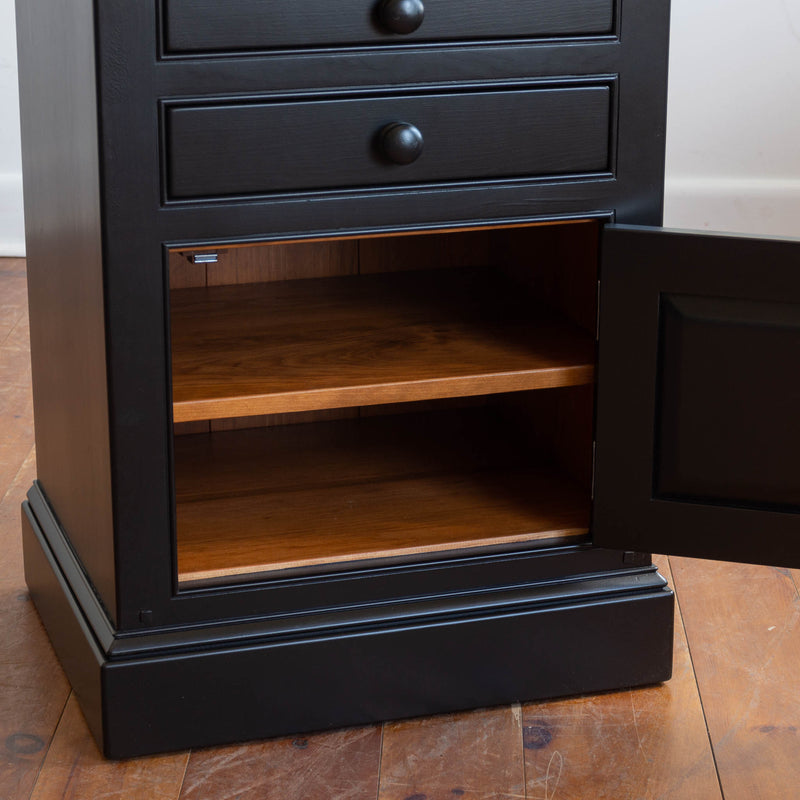 Downy Nightstand in Black