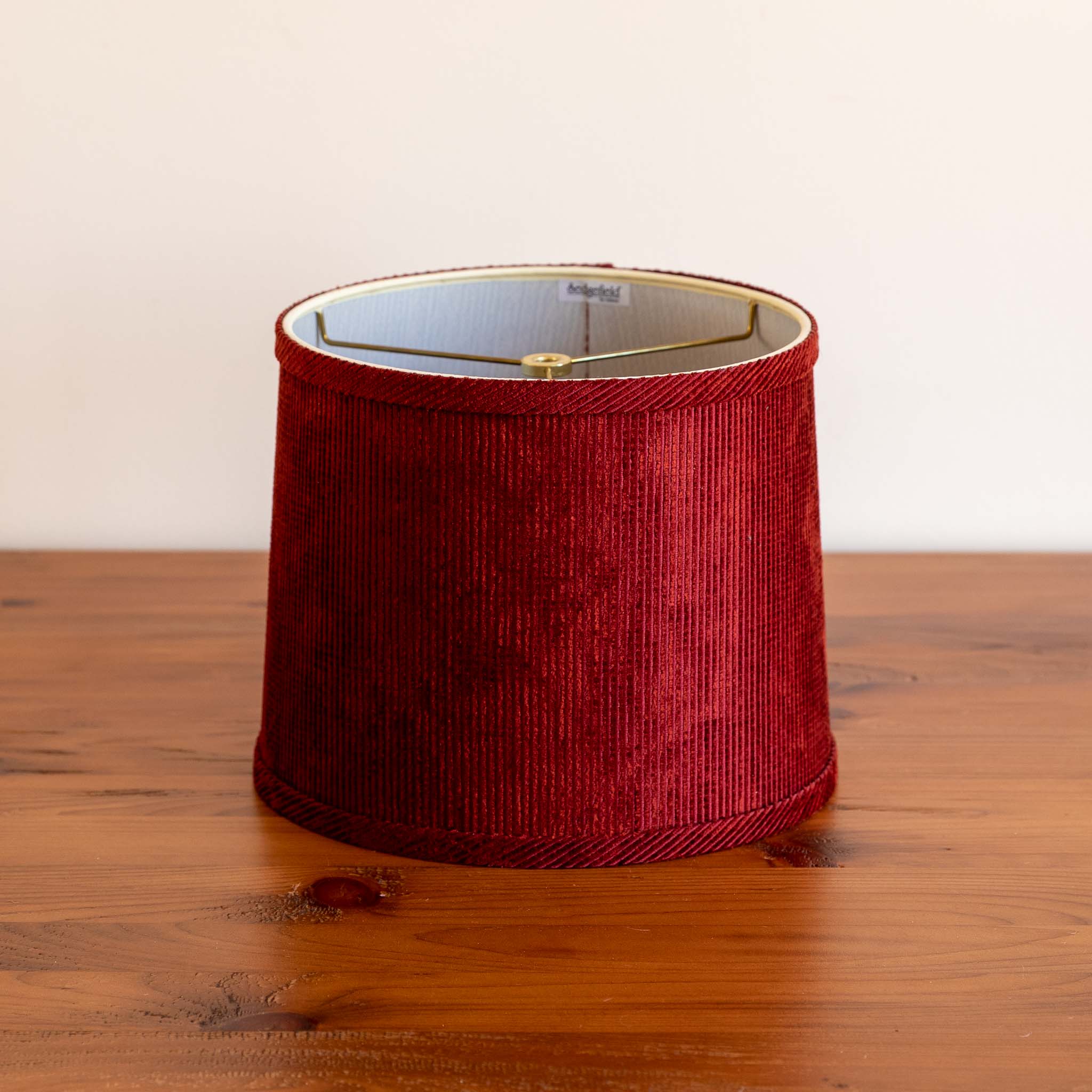 10" Red Velvet Lamp Shade – The Emporium