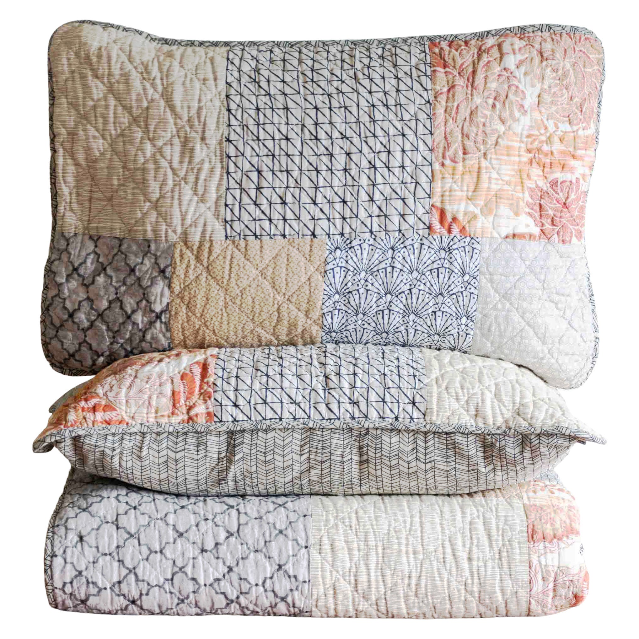 Lucas Quilt Set in Cottage Red The Emporium