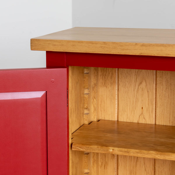 Austin Sideboard in Red/Honey