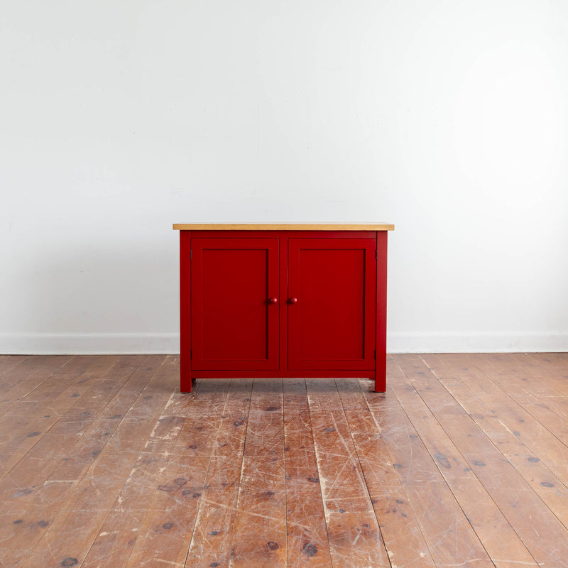 Austin Sideboard in Red/Honey