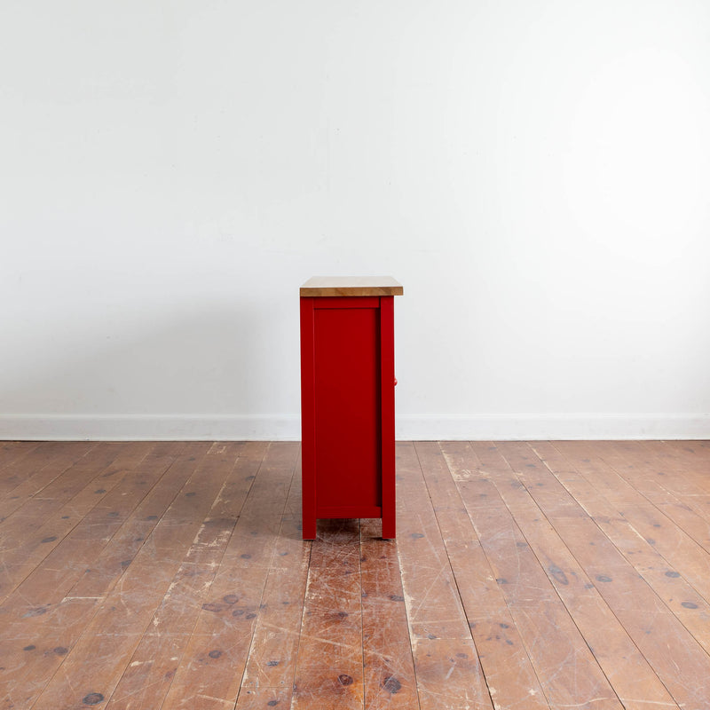 Austin Sideboard in Red/Honey