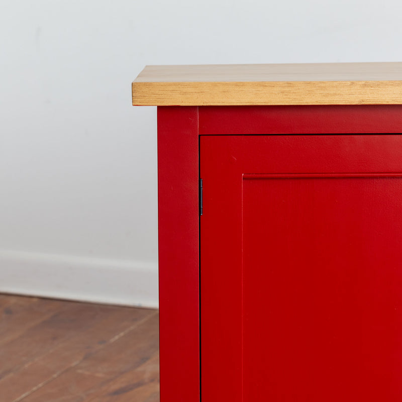 Austin Sideboard in Red/Honey