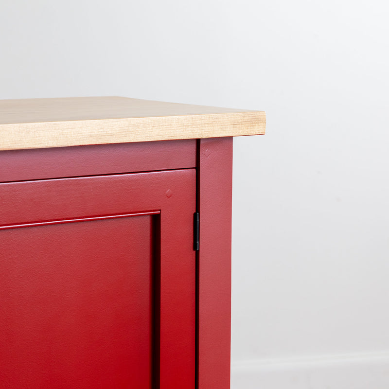 Austin Sideboard in Red/Honey