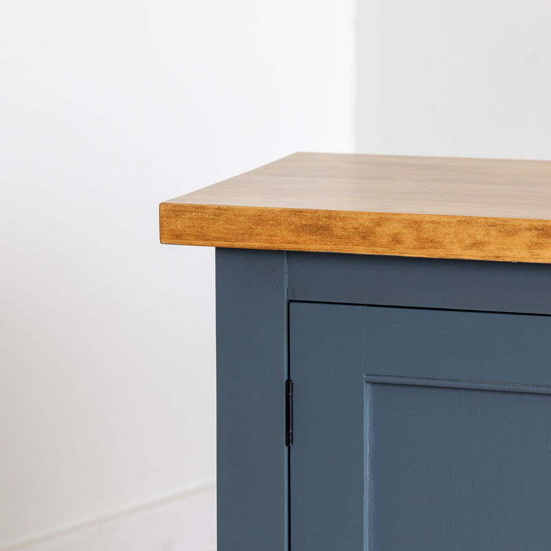 Austin Sideboard in Severn Blue/Honey