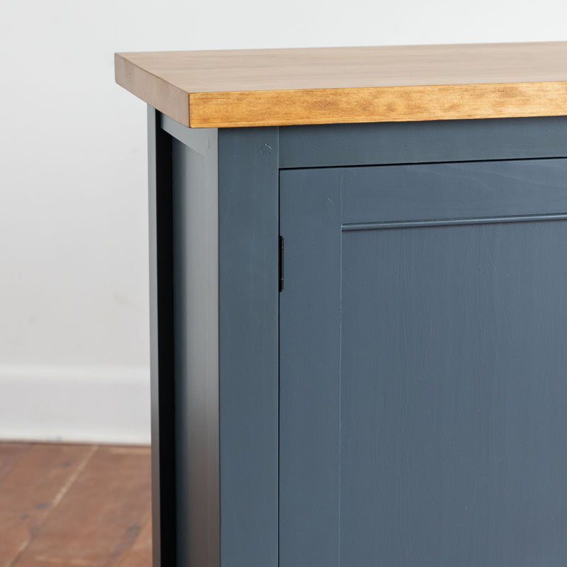 Austin Sideboard in Severn Blue/Honey