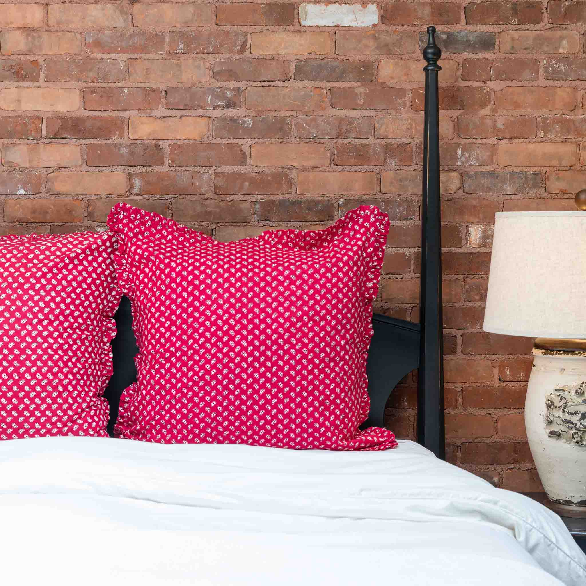 Euro Sham in Paisley The Emporium Ottawa Bedding