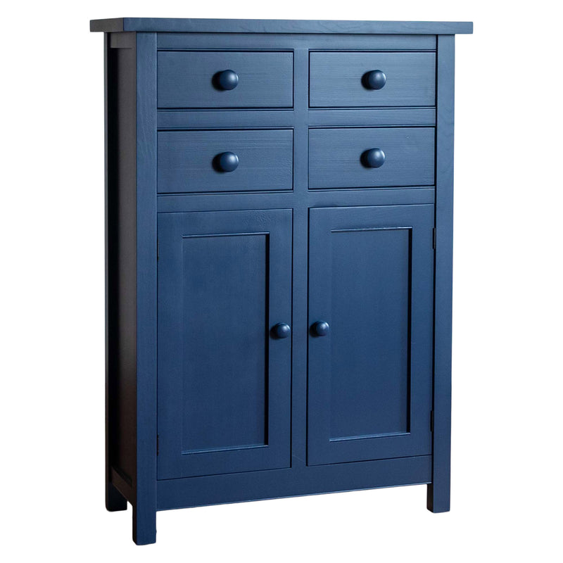 Beth Cupboard in Heart Navy