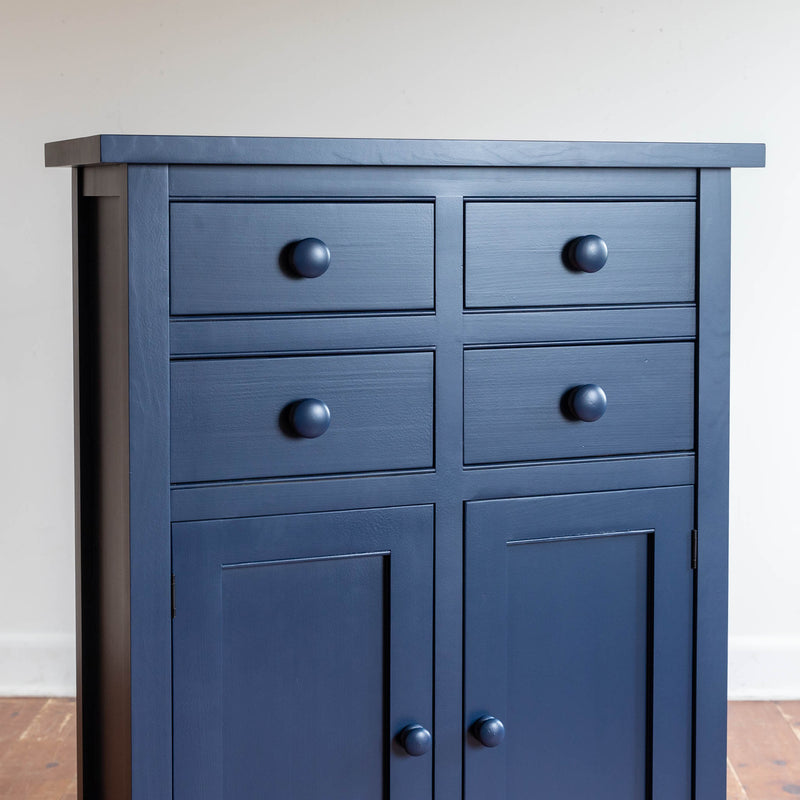 Beth Cupboard in Heart Navy