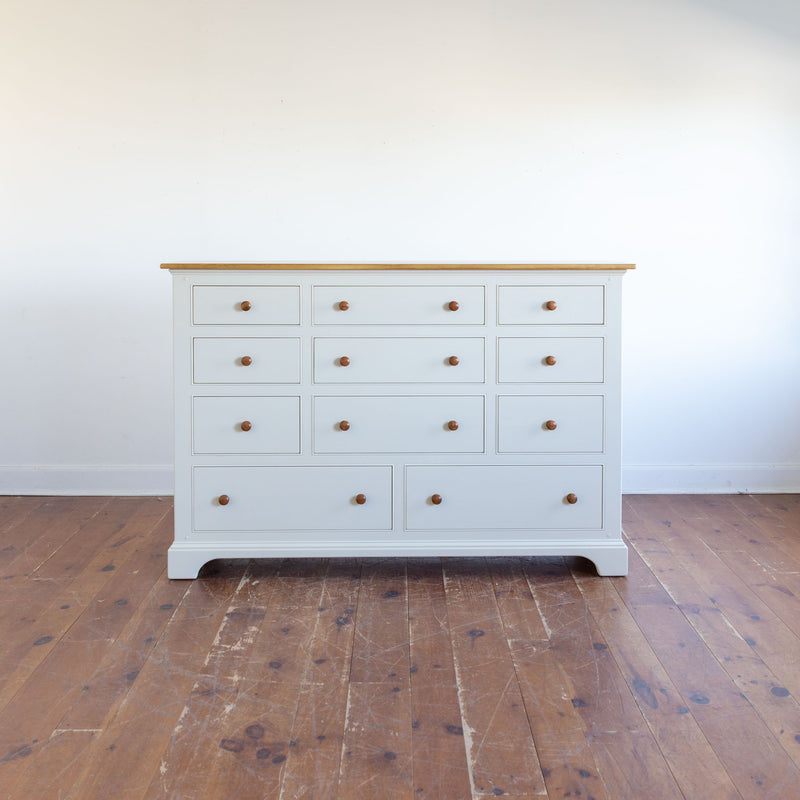 Burnside Chest in Finhaven/Standard White Lacquer