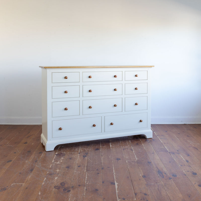 Burnside Chest in Finhaven/Standard White Lacquer