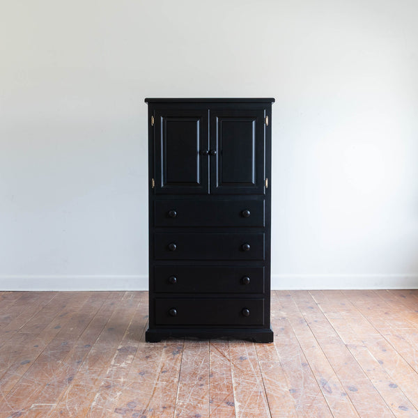 Waterloo Chest with Doors in Black