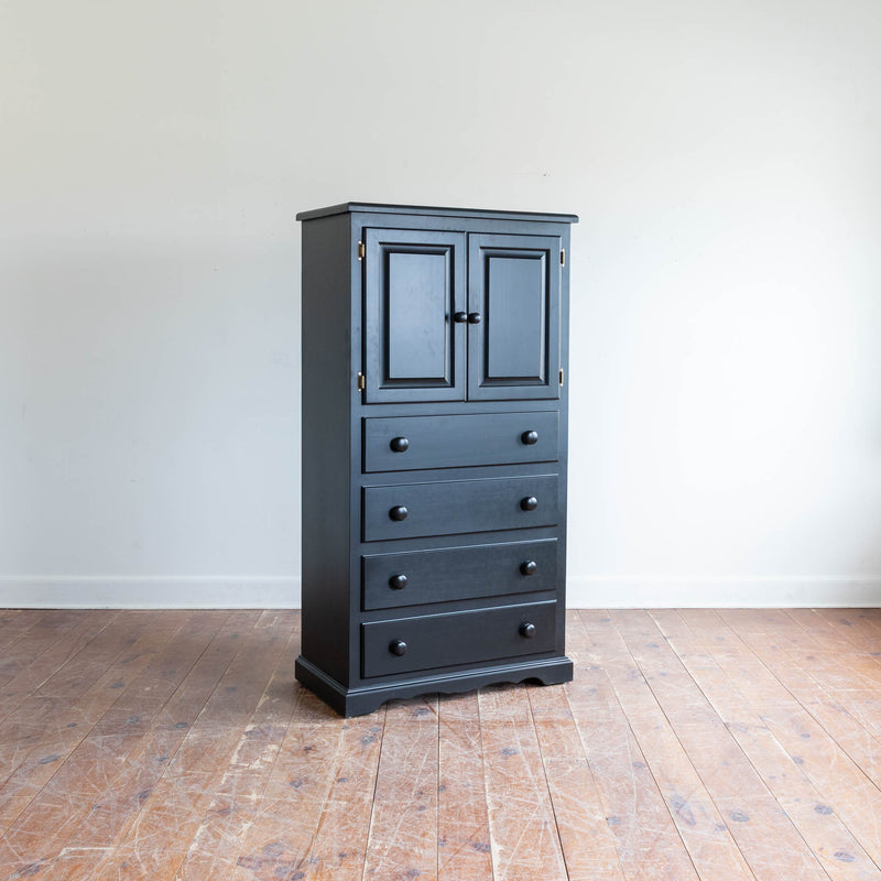 Waterloo Chest with Doors in Black