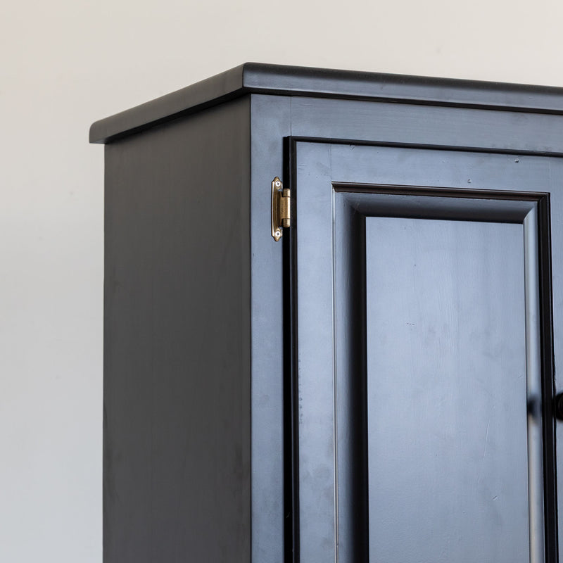 Waterloo Chest with Doors in Black