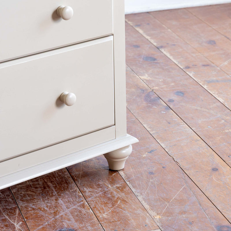 Clyde High Boy Dresser in Sand
