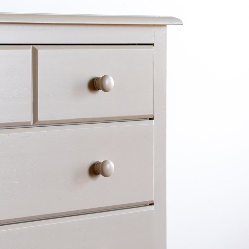 Clyde High Boy Dresser in Sand
