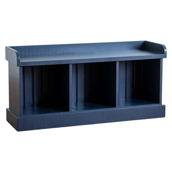 Cubby Bench in Hale Navy