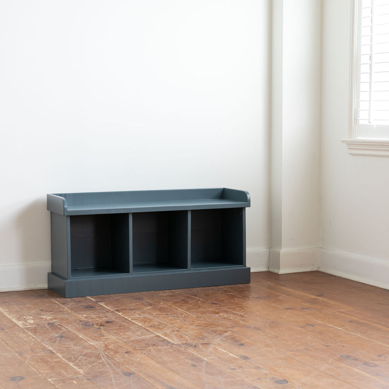 Cubby Bench in Severn Blue