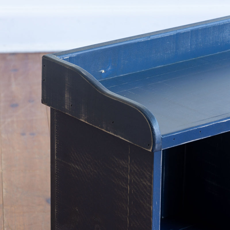 Cubby Bench in Vintage Navy/Black