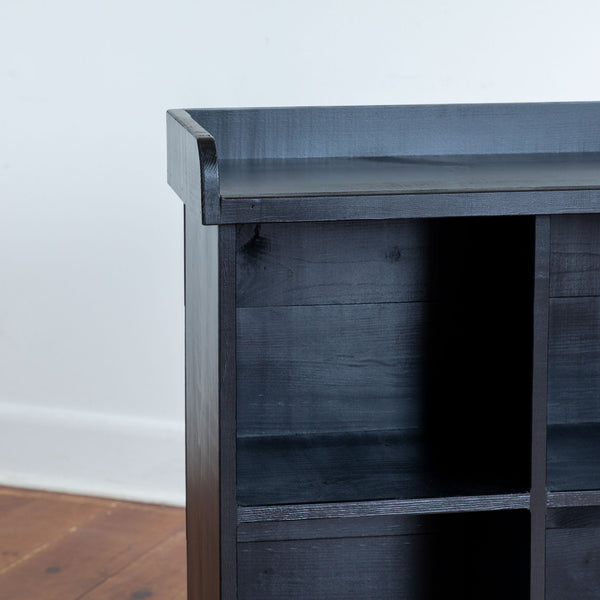 Cubby Console in Black