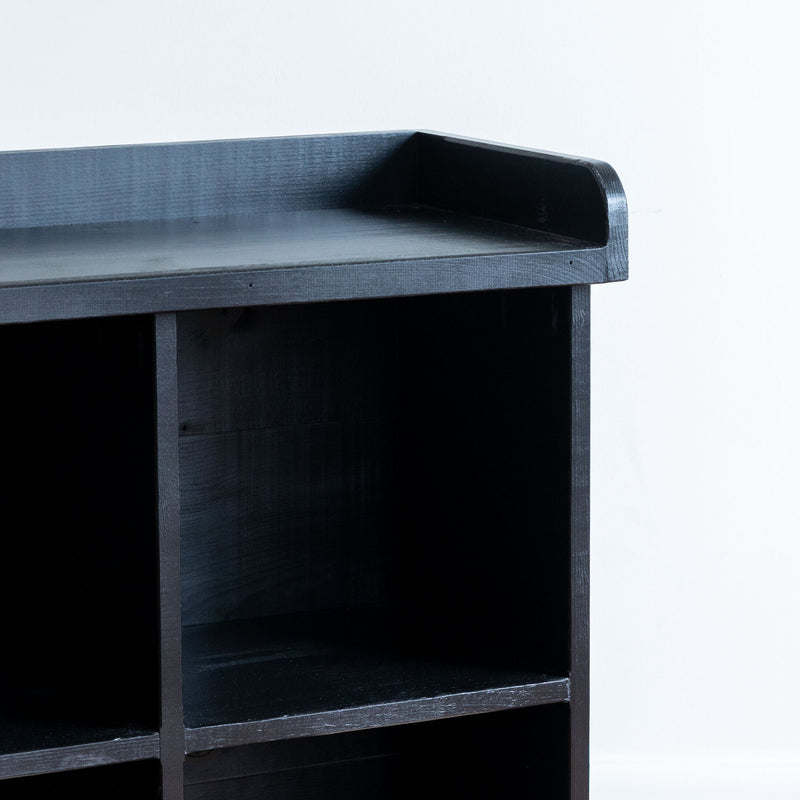 Cubby Console in Black