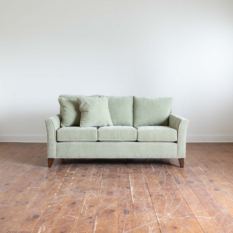 The Danforth Demi Sofa in Honeydew