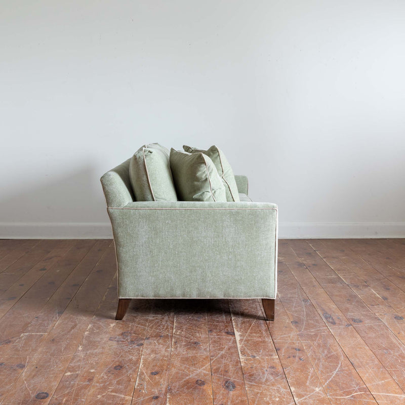 The Danforth Demi Sofa in Honeydew