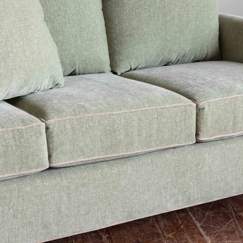 The Danforth Demi Sofa in Honeydew