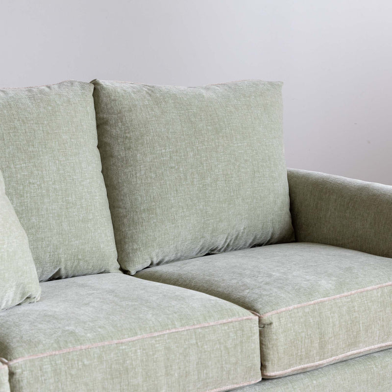 The Danforth Demi Sofa in Honeydew