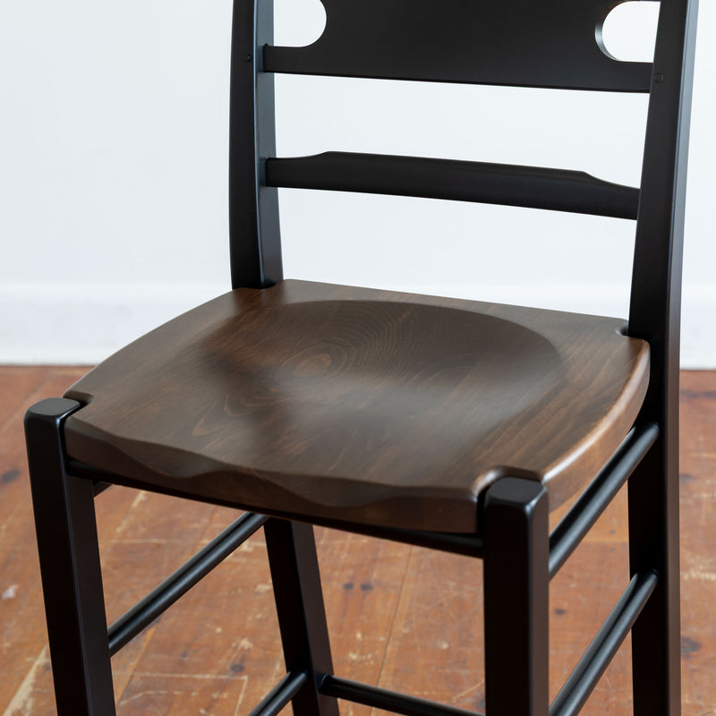 Hunt Stool in Black/Foal