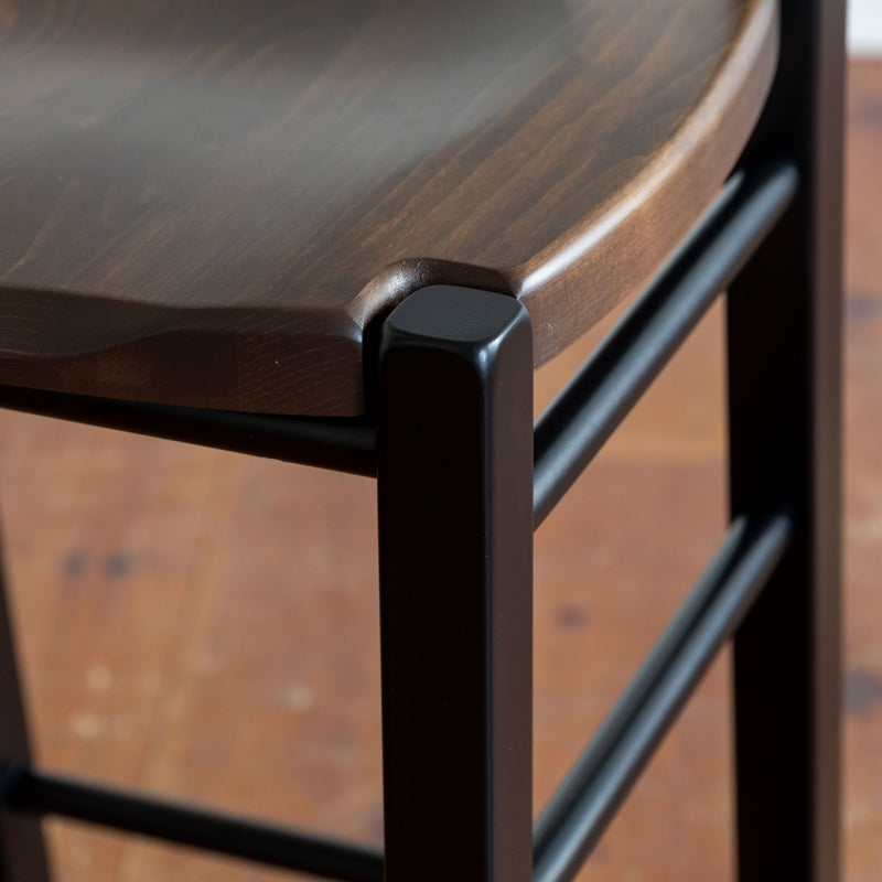 Hunt Stool in Black/Foal