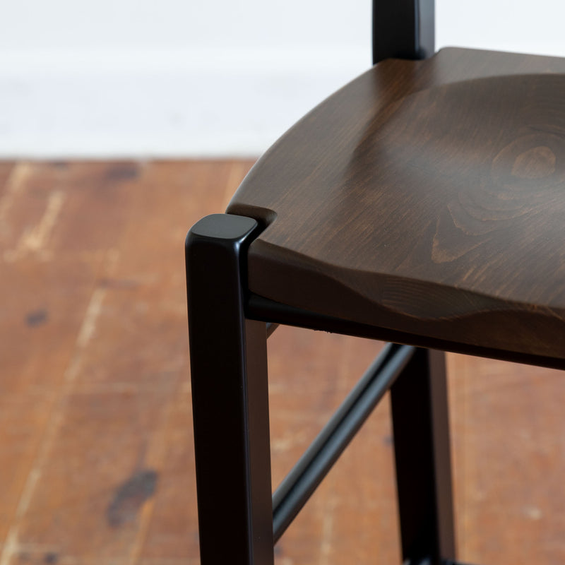 Hunt Stool in Black/Foal