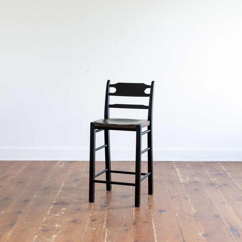 Hunt Stool in Black/Foal