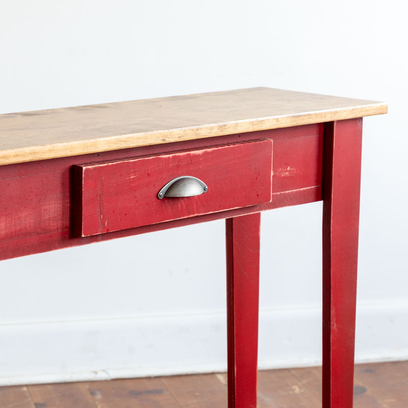 Ian Sofa Table in Vintage Red/Finahven