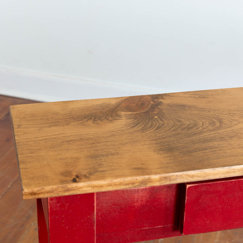 Ian Sofa Table in Vintage Red/Finahven