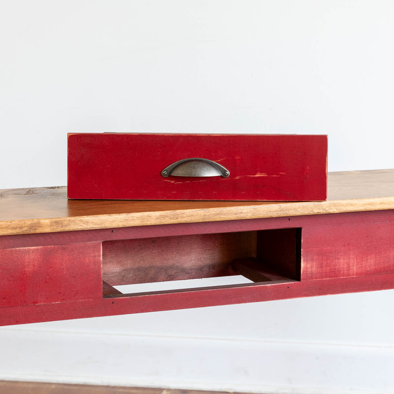 Ian Sofa Table in Vintage Red/Finahven