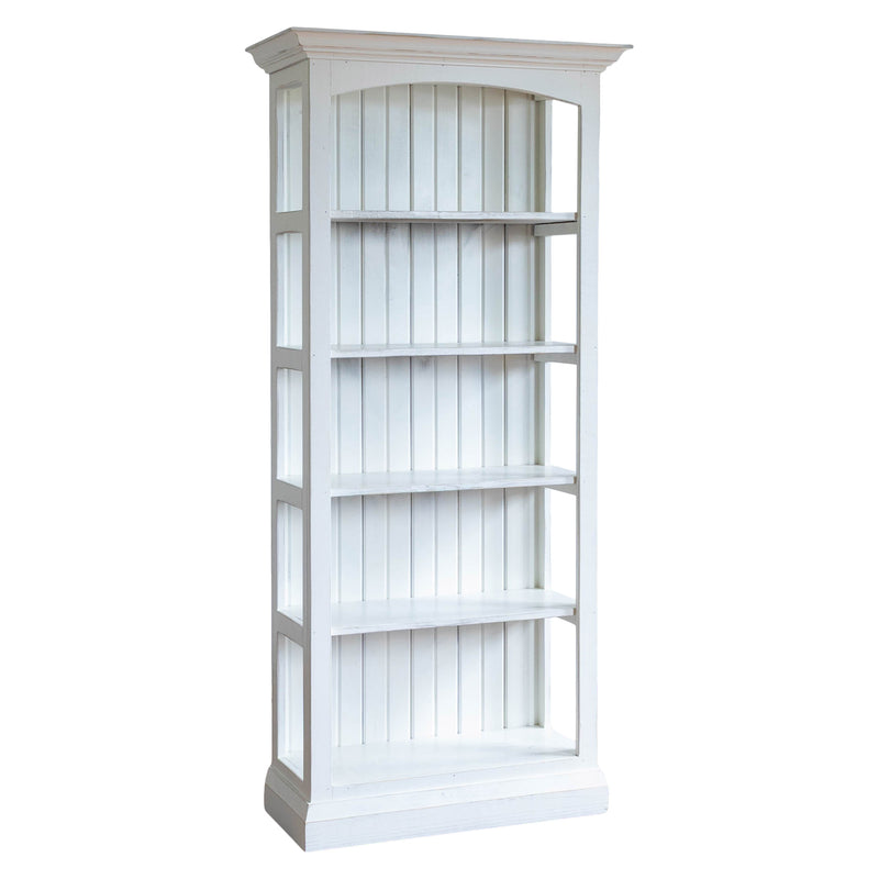Larch Bookcase in Vintage White