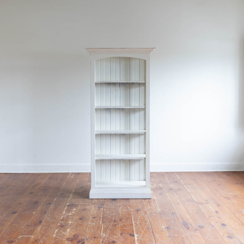 Larch Bookcase in Vintage White