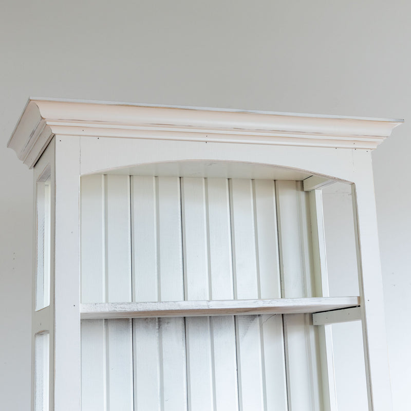 Larch Bookcase in Vintage White
