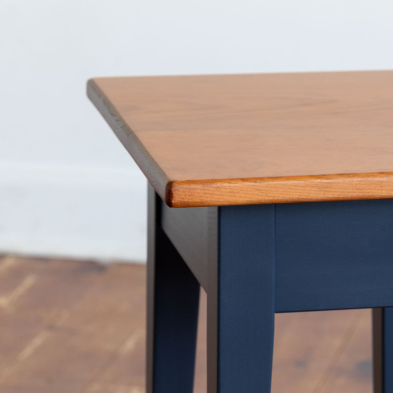 Lowell Side Table in Williams/Hale Navy